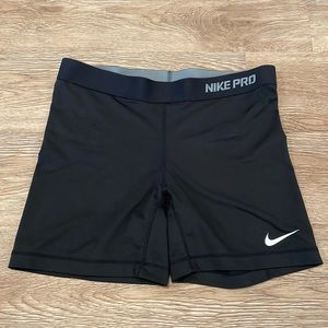 Nike Pro fitted shorts Large